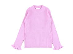 Name It pastel lavender slim knitted blouse